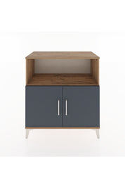 Hyperion Şifonyer 2 Raflı 2 Kapaklı 88x44x96 Çam-Antrasit