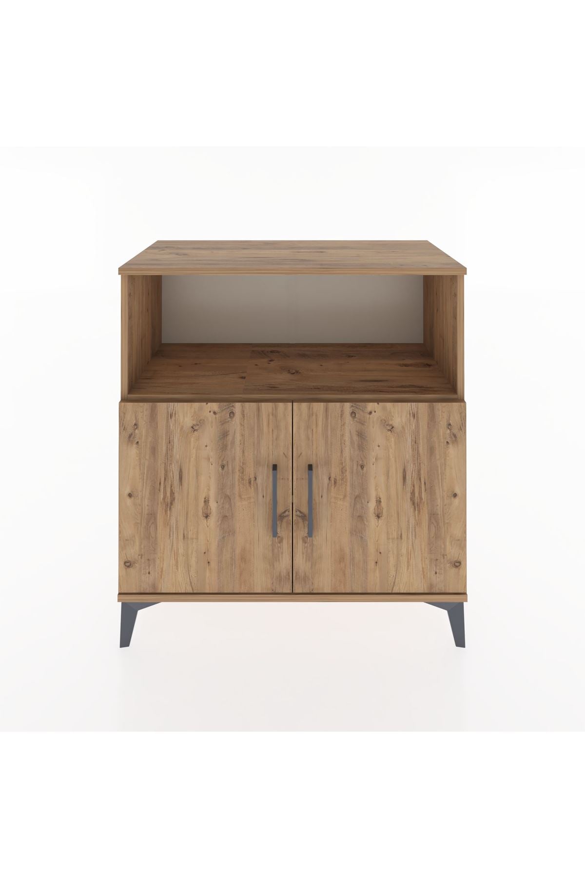 Hyperion Şifonyer 2 Raflı 2 Kapaklı 88x44x96 Çam-Çam