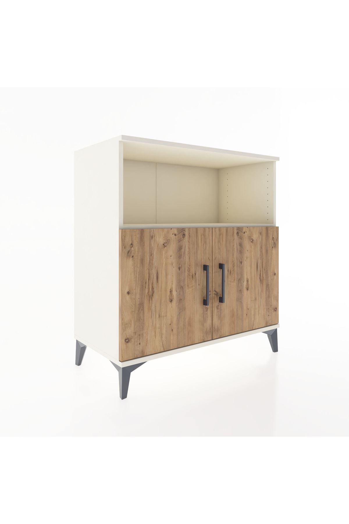 Hyperion Şifonyer Tek Raflı 2 Kapaklı 88x44x96 Aytaşı-Çam