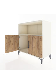 Hyperion Şifonyer Tek Raflı 2 Kapaklı 88x44x96 Aytaşı-Çam