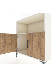 Hyperion Şifonyer Tek Raflı 2 Kapaklı 88x44x96 Aytaşı-Çam