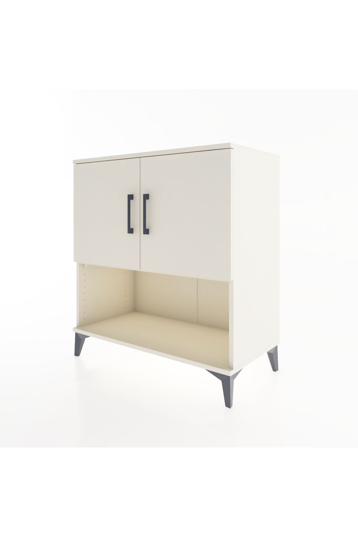 Hyperion Şifonyer 3 Raflı 2 Kapaklı 88x44x96 Aytaşı-Aytaşı