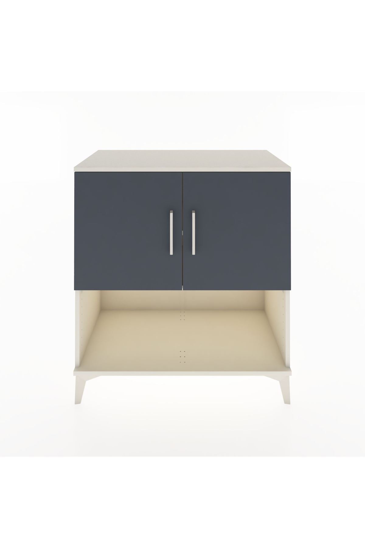 Hyperion Şifonyer 2 Raflı 2 Kapaklı 88x44x96 Aytaşı-Antrasit