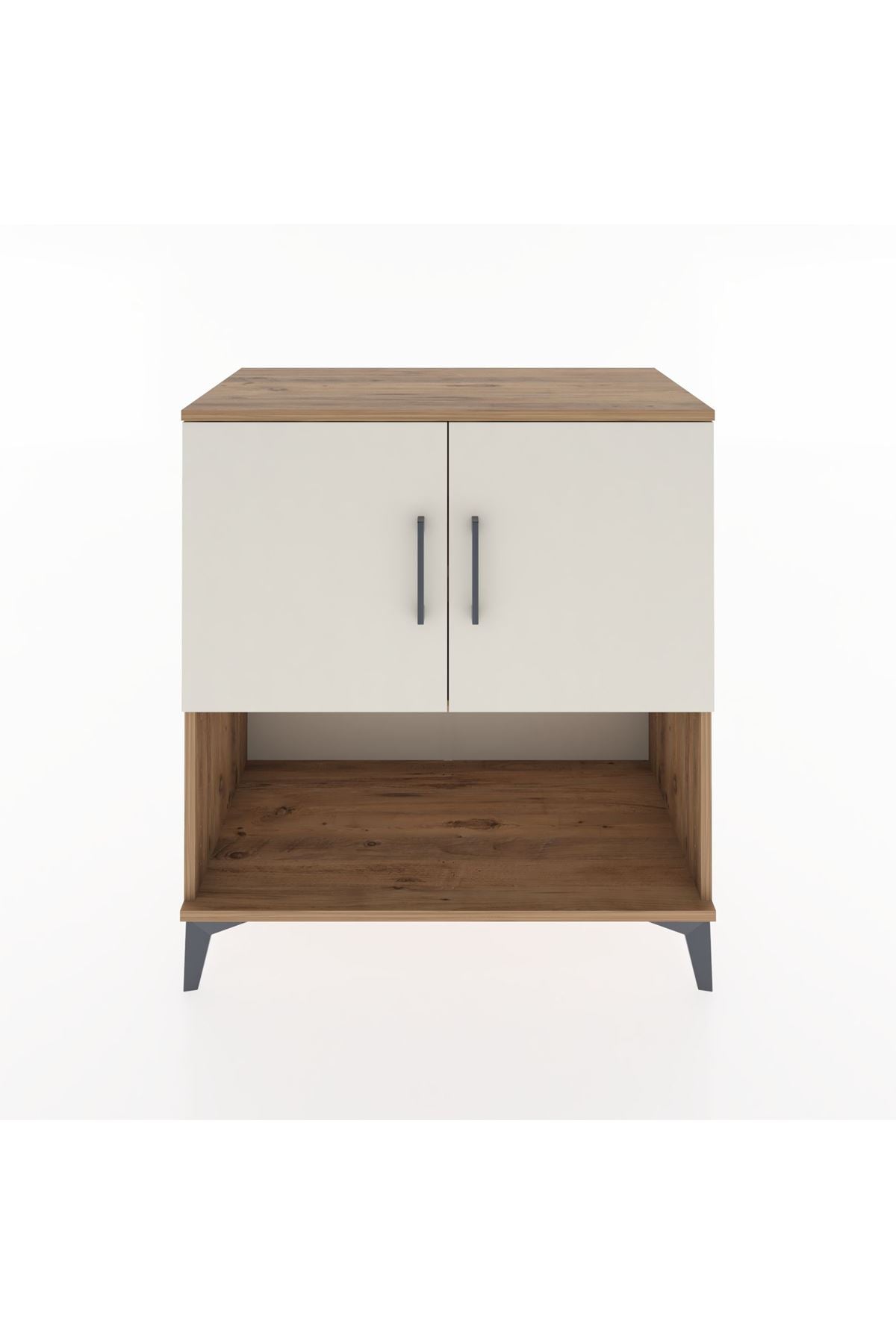 Hyperion Şifonyer 2 Raflı 2 Kapaklı 88x44x96 Çam-Aytaşı