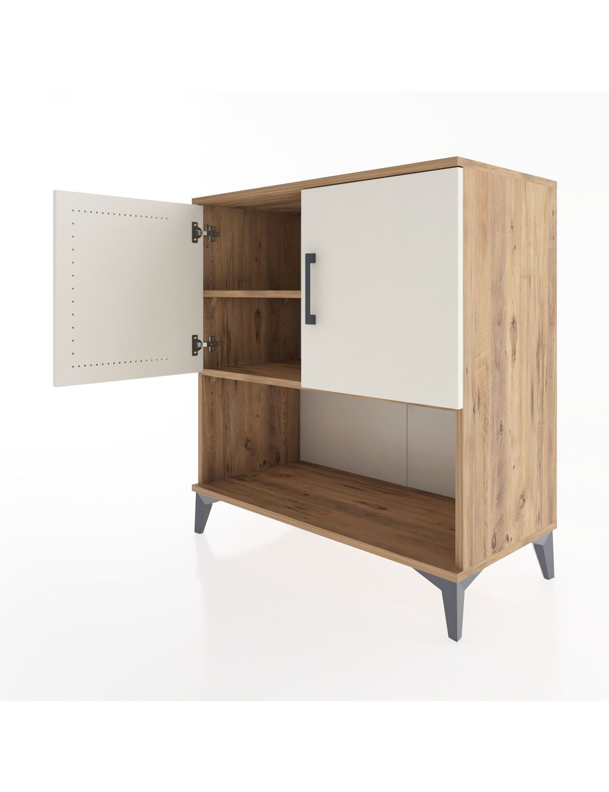 Hyperion Şifonyer 2 Raflı 2 Kapaklı 88x44x96 - S37M044V7B