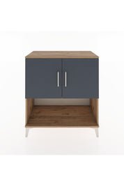 Hyperion Şifonyer 2 Raflı 2 Kapaklı 88x44x96 Çam-Antrasit