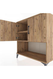 Hyperion Şifonyer 2 Raflı 2 Kapaklı 88x44x96 Çam-Çam