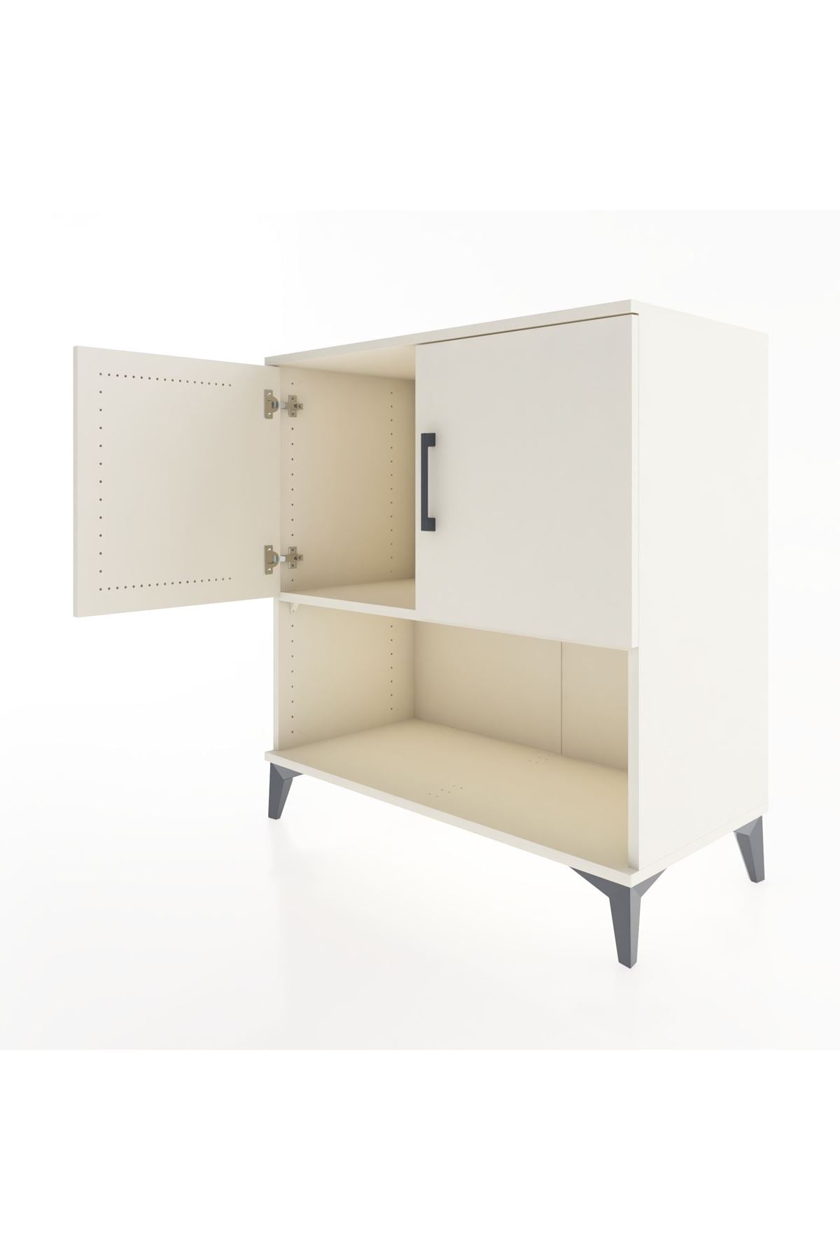 Hyperion Şifonyer Tek Raflı 2 Kapaklı 88x44x96 Aytaşı-Aytaşı