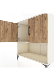 Hyperion Şifonyer Tek Raflı 2 Kapaklı 88x44x96 Aytaşı-Çam