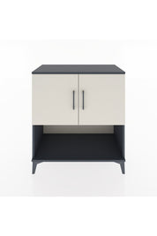 Hyperion Şifonyer Tek Raflı 2 Kapaklı 88x44x96 Antrasit-Aytaşı