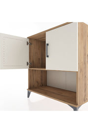 Hyperion Şifonyer Tek Raflı 2 Kapaklı 88x44x96 Çam-Aytaşı