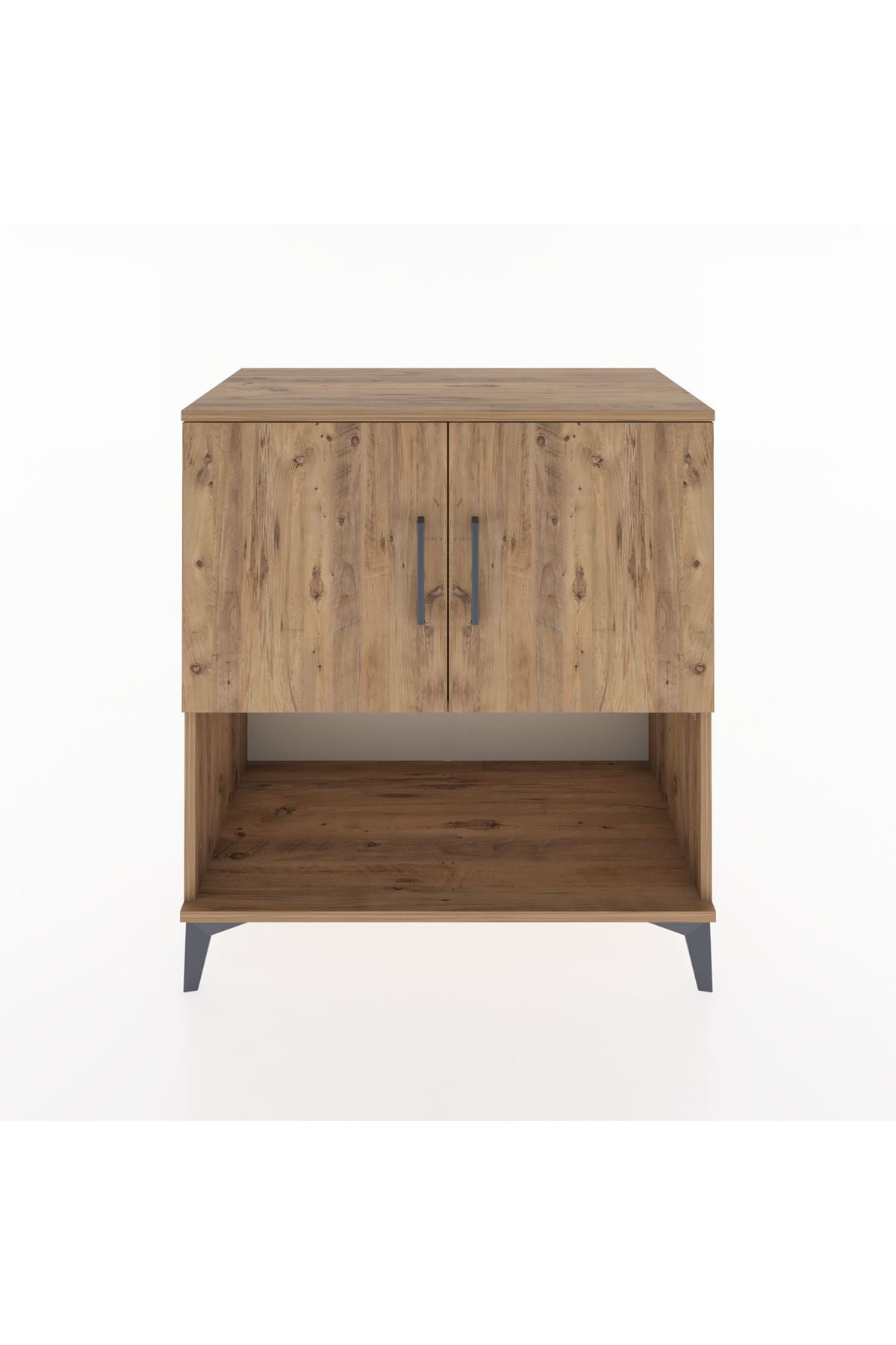 Hyperion Şifonyer Tek Raflı 2 Kapaklı 88x44x96 Çam-Çam