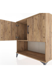 Hyperion Şifonyer Tek Raflı 2 Kapaklı 88x44x96 Çam-Çam