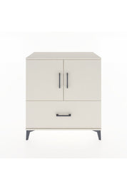 Hyperion Şifonyer 3 Raflı Tek Çekmeceli 2 Kapaklı 88x44x96 Aytaşı-Aytaşı