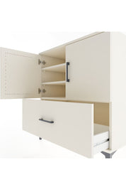 Hyperion Şifonyer 3 Raflı Tek Çekmeceli 2 Kapaklı 88x44x96 Aytaşı-Aytaşı