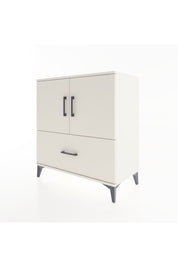 Hyperion Şifonyer 2 Raflı Tek Çekmeceli 2 Kapaklı 88x44x96 Aytaşı-Aytaşı