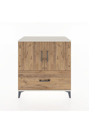 Hyperion Şifonyer 2 Raflı Tek Çekmeceli 2 Kapaklı 88x44x96 Aytaşı-Çam