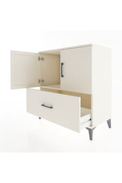 Hyperion Şifonyer Tek Raflı Tek Çekmeceli 2 Kapaklı 88x44x96 Aytaşı-Aytaşı