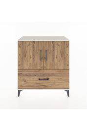 Hyperion Şifonyer Tek Raflı Tek Çekmeceli 2 Kapaklı 88x44x96 Aytaşı-Çam