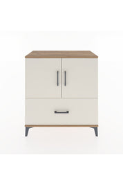 Hyperion Şifonyer Tek Raflı Tek Çekmeceli 2 Kapaklı 88x44x96 Çam-Aytaşı