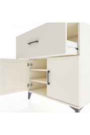 Hyperion Şifonyer 2 Raflı Tek Çekmeceli 2 Kapaklı 88x44x96 Aytaşı-Aytaşı