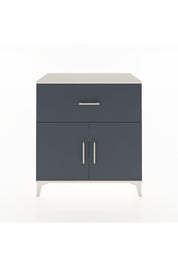 Hyperion Şifonyer 2 Raflı Tek Çekmeceli 2 Kapaklı 88x44x96 Aytaşı-Antrasit