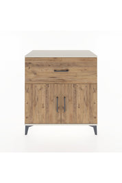 Hyperion Şifonyer 2 Raflı Tek Çekmeceli 2 Kapaklı 88x44x96 Aytaşı-Çam