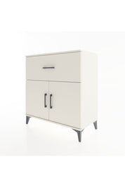 Hyperion Şifonyer Tek Raflı Tek Çekmeceli 2 Kapaklı 88x44x96 Aytaşı-Aytaşı