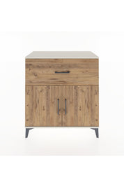 Hyperion Şifonyer Tek Raflı Tek Çekmeceli 2 Kapaklı 88x44x96 Aytaşı-Çam