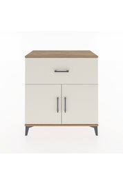 Hyperion Şifonyer Tek Çekmeceli 2 Kapaklı 88x44x96 Çam-Aytaşı