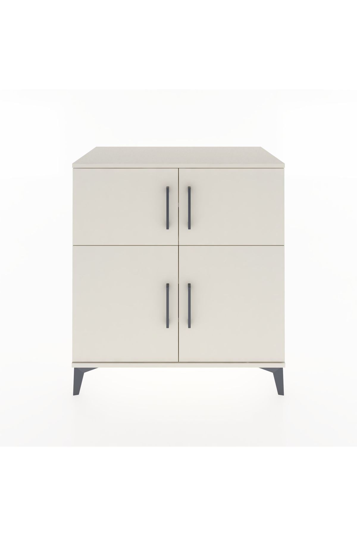 Hyperion Şifonyer 4 Raflı 4 Kapaklı 88x44x96 Aytaşı-Aytaşı
