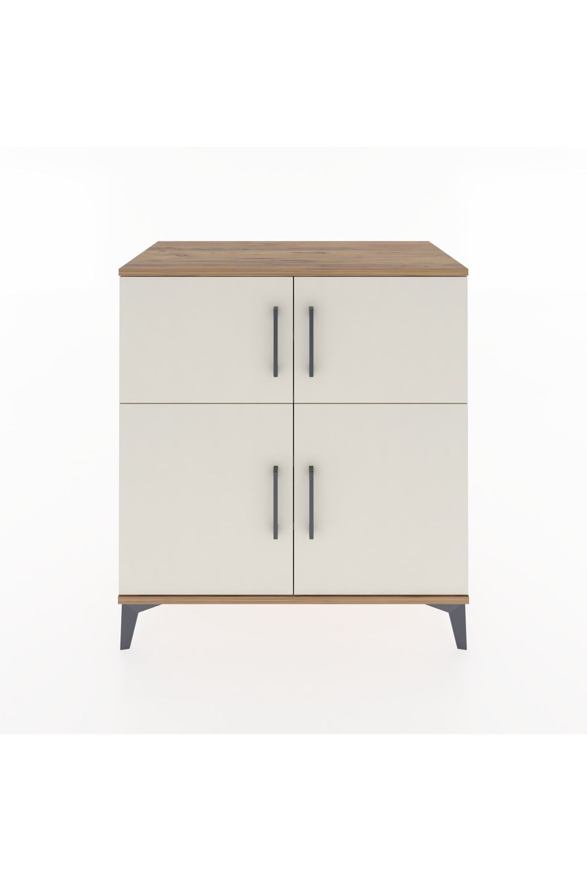 Hyperion Şifonyer 4 Raflı 4 Kapaklı 88x44x96 Çam-Aytaşı