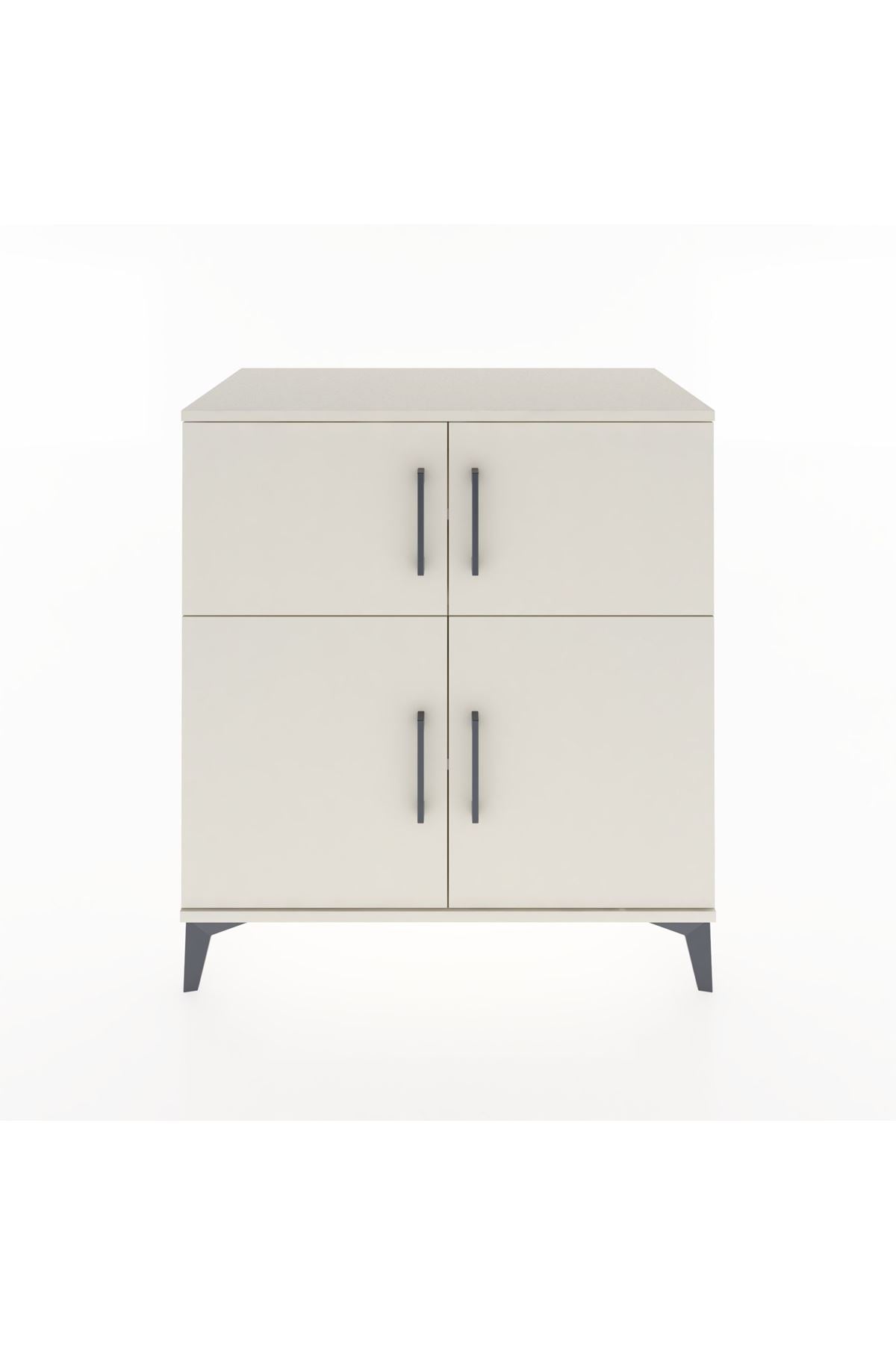 Hyperion Şifonyer 3 Raflı 4 Kapaklı 88x44x96 Aytaşı-Aytaşı