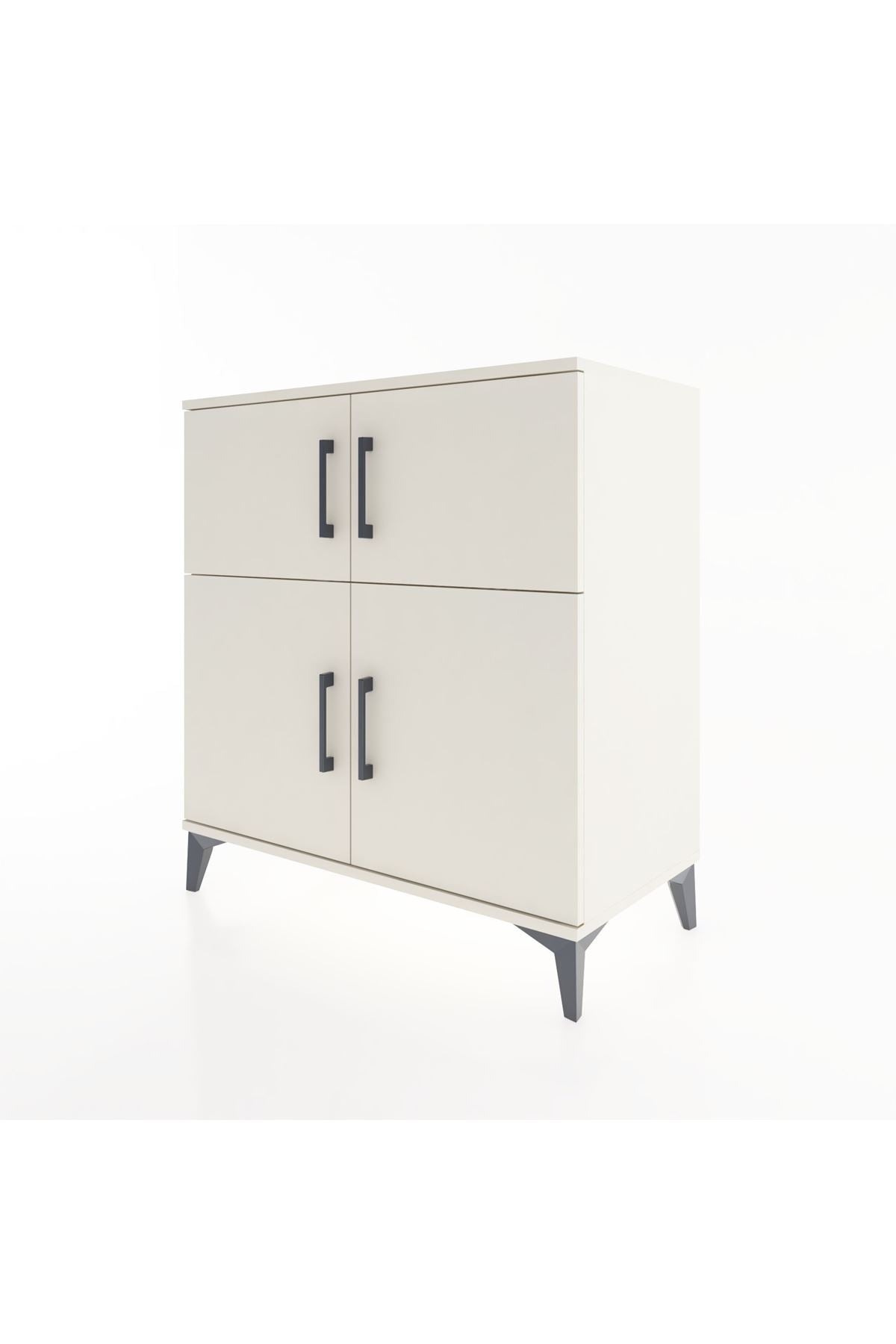 Hyperion Şifonyer 3 Raflı 4 Kapaklı 88x44x96 Aytaşı-Aytaşı