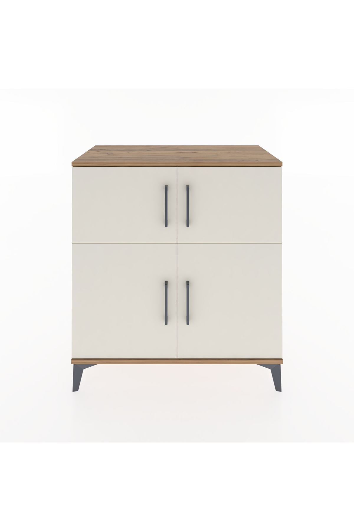 Hyperion Şifonyer 3 Raflı 4 Kapaklı 88x44x96 Çam-Aytaşı