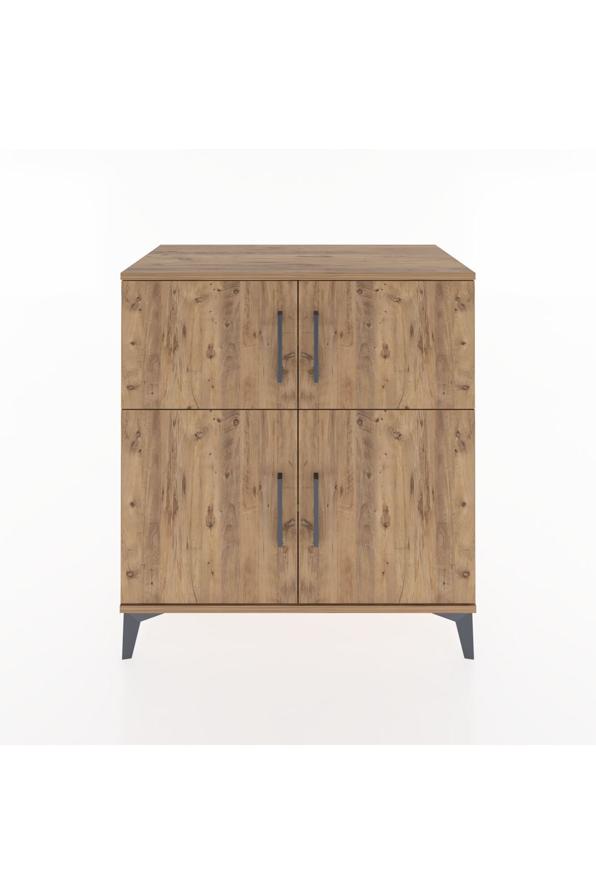 Hyperion Şifonyer 3 Raflı 4 Kapaklı 88x44x96 Çam-Çam