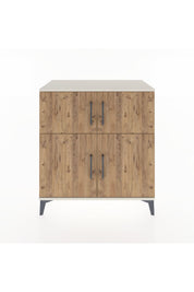 Hyperion Şifonyer 2 Raflı 4 Kapaklı 88x44x96 Aytaşı-Çam