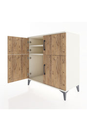 Hyperion Şifonyer 2 Raflı 4 Kapaklı 88x44x96 Aytaşı-Çam