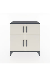 Hyperion Şifonyer 2 Raflı 4 Kapaklı 88x44x96 Antrasit-Aytaşı