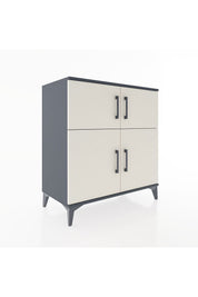 Hyperion Şifonyer 2 Raflı 4 Kapaklı 88x44x96 Antrasit-Aytaşı