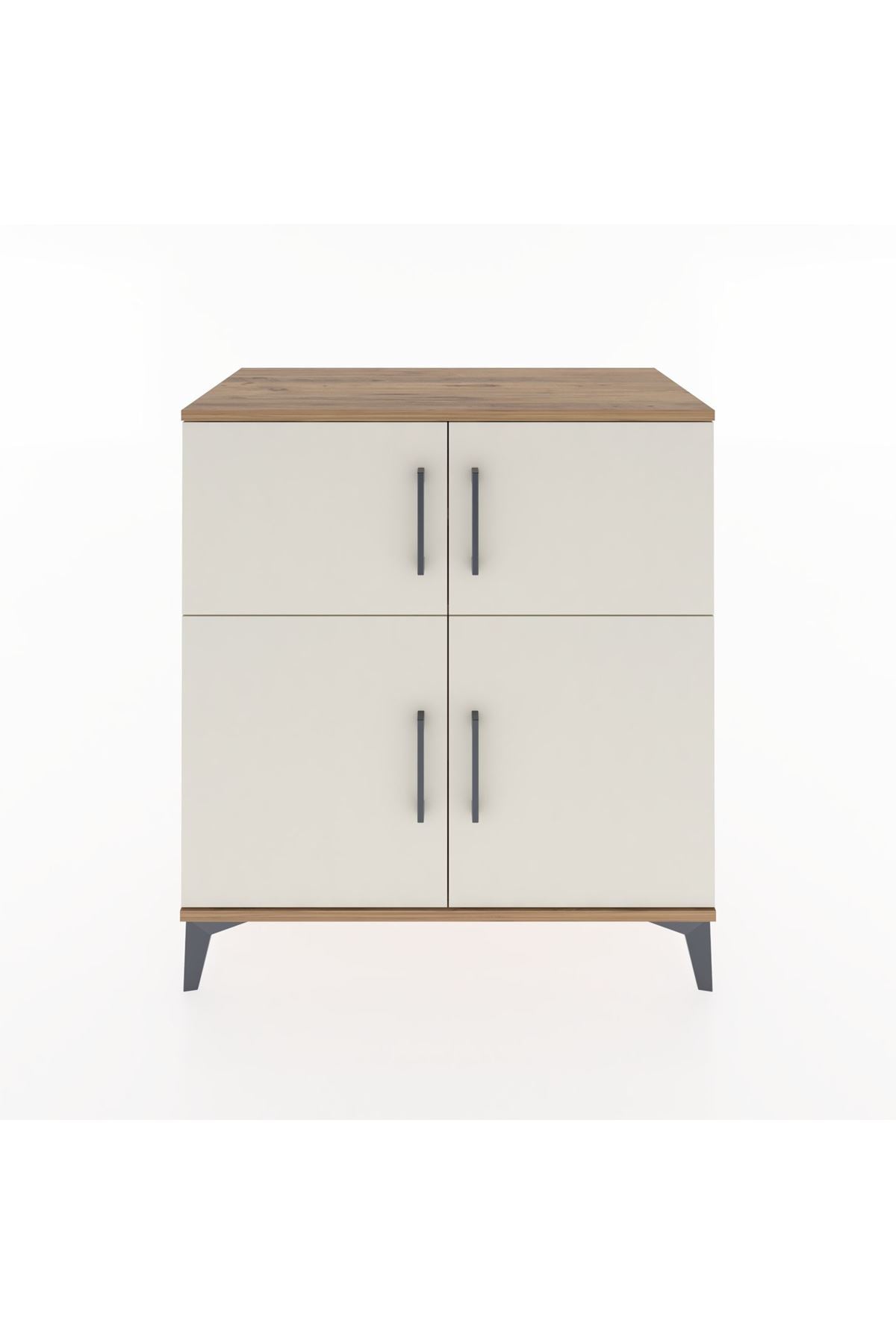 Hyperion Şifonyer 2 Raflı 4 Kapaklı 88x44x96 Çam-Aytaşı