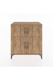 Hyperion Şifonyer 2 Raflı 4 Kapaklı 88x44x96 Çam-Çam