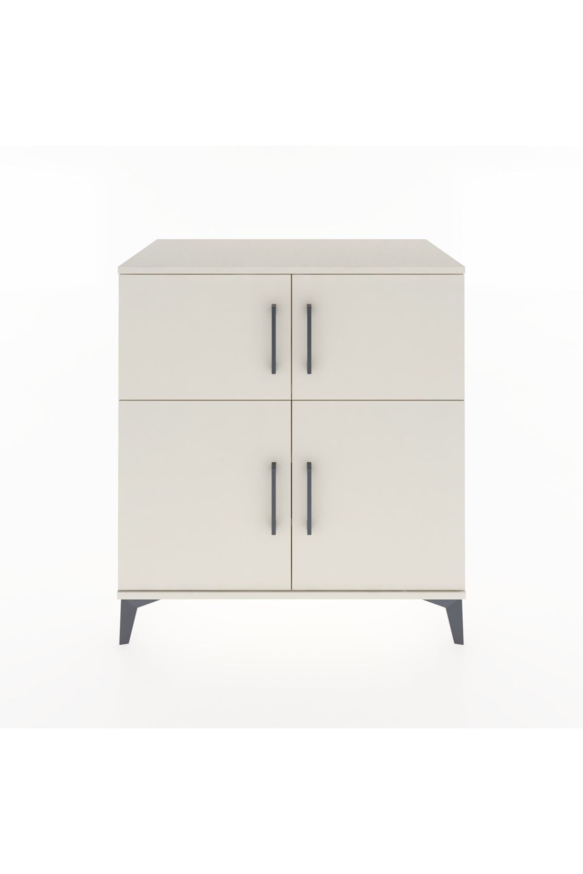 Hyperion Şifonyer 3 Raflı 4 Kapaklı 88x44x96 Aytaşı-Aytaşı