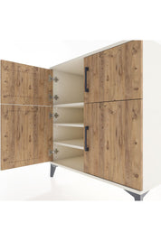 Hyperion Şifonyer 3 Raflı 4 Kapaklı 88x44x96 Aytaşı-Çam