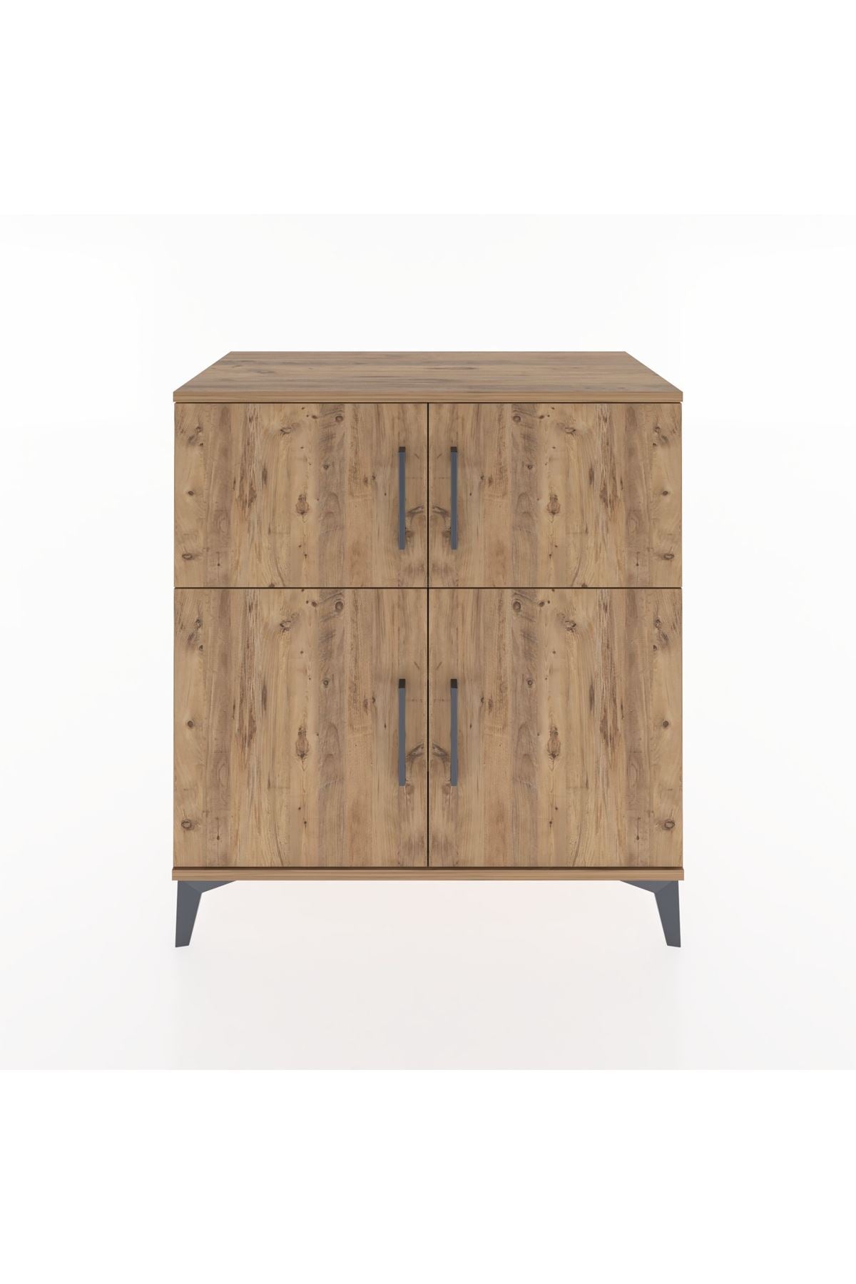 Hyperion Şifonyer 3 Raflı 4 Kapaklı 88x44x96 Çam-Çam