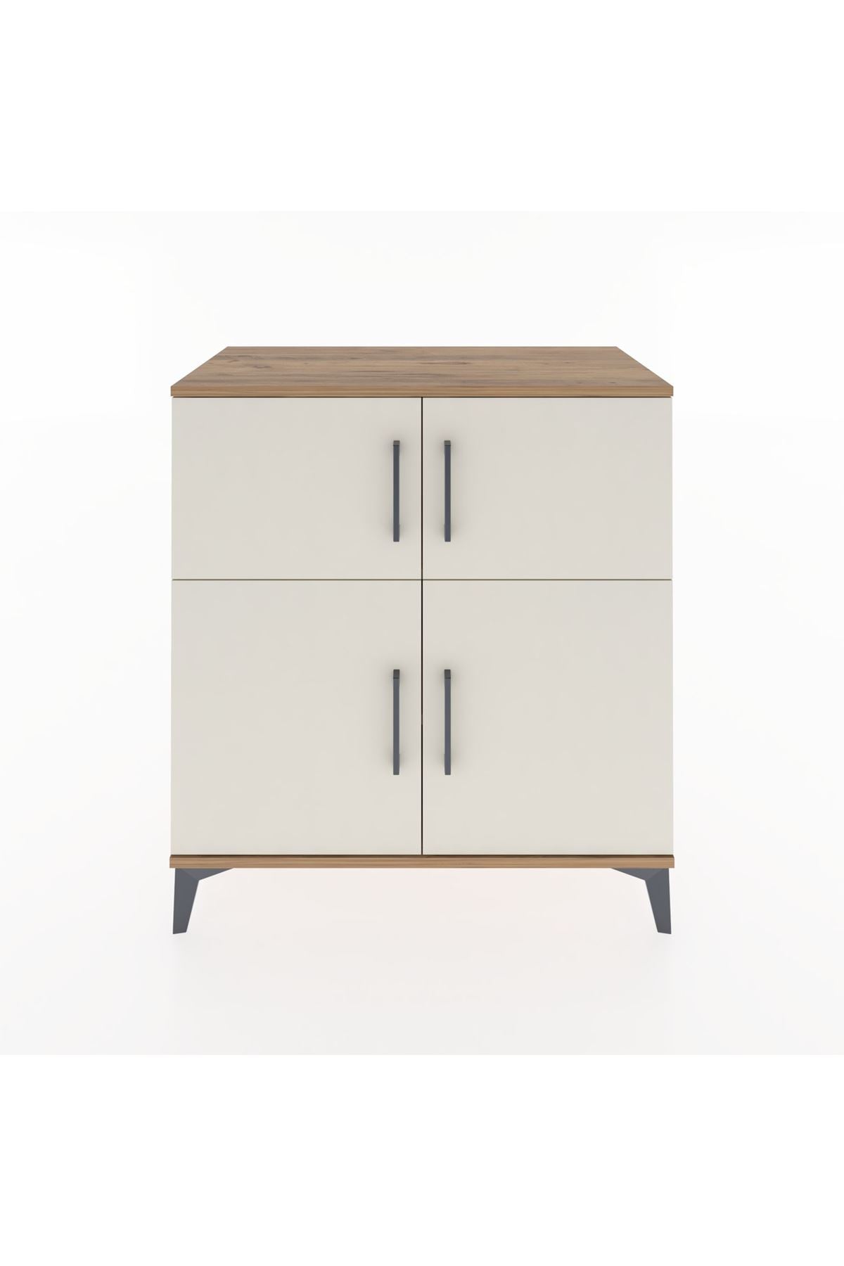 Hyperion Şifonyer 2 Raflı 4 Kapaklı 88x44x96 Çam-Aytaşı