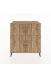 Hyperion Şifonyer 2 Raflı 4 Kapaklı 88x44x96 Çam-Çam