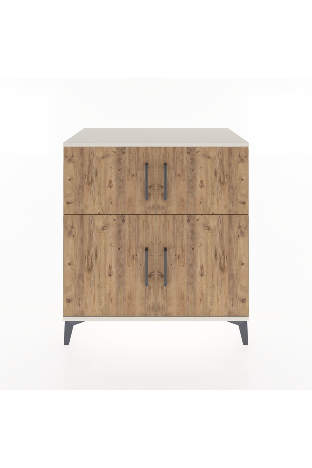 Hyperion Şifonyer Tek Raflı 4 Kapaklı 88x44x96 Aytaşı-Çam