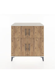 Hyperion Şifonyer Tek Raflı 4 Kapaklı 88x44x96 Aytaşı-Çam