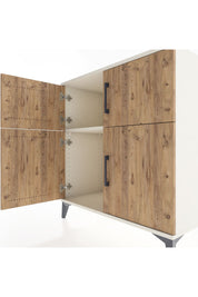 Hyperion Şifonyer Tek Raflı 4 Kapaklı 88x44x96 Aytaşı-Çam